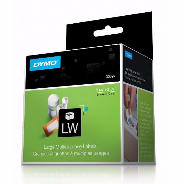 Dymo 30324 Diskette Labels - Free Shipping
