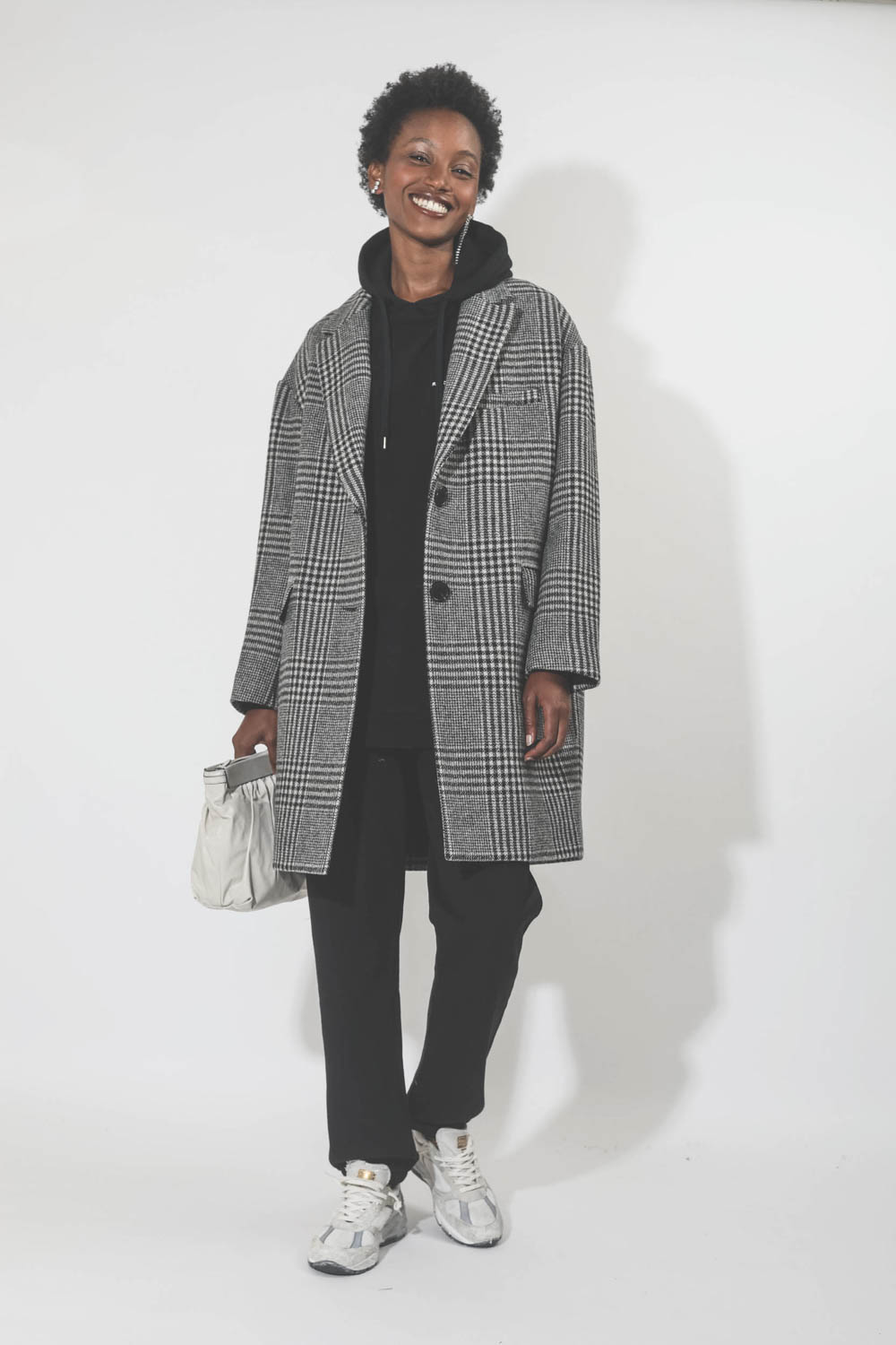 Isabel Marant Etoile Manteau Limiza – Ecru/Black