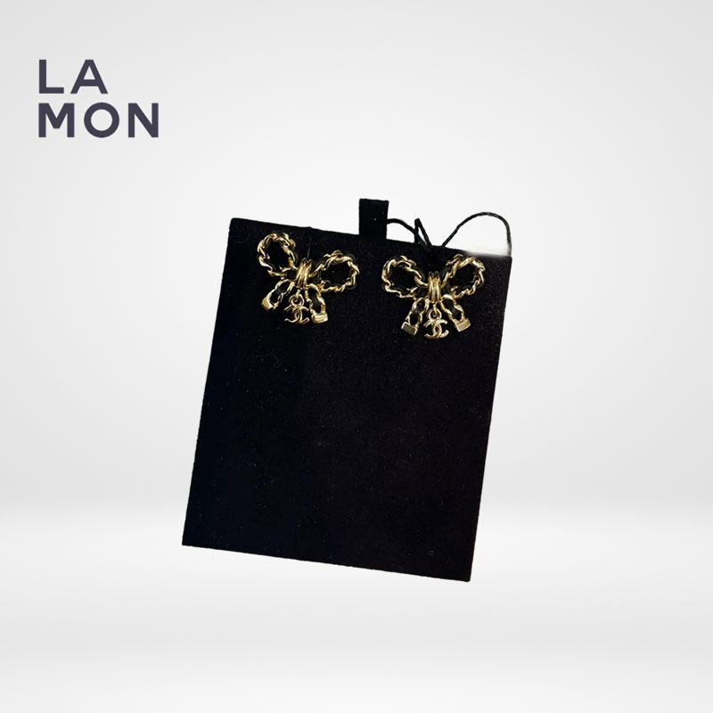 シャネル ピアス CHANEL EARRING AB8827 ココマーク メタル レザー