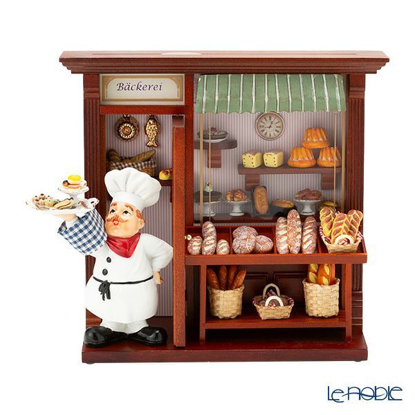 ロイター・ポーセリン ベーカリー 001.794／5 ミニチュア ドールハウス