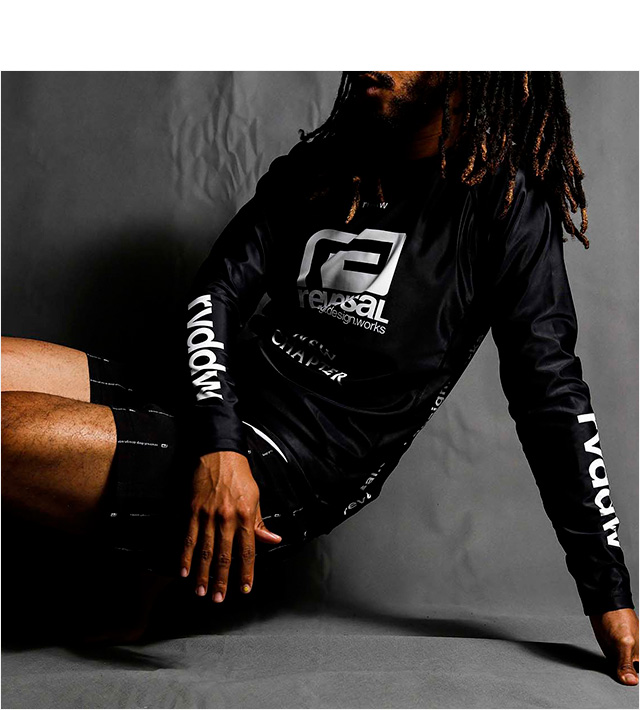 リバーサル) reversal NEW CHAPTER LONG RASH GUARD (LS:TEE