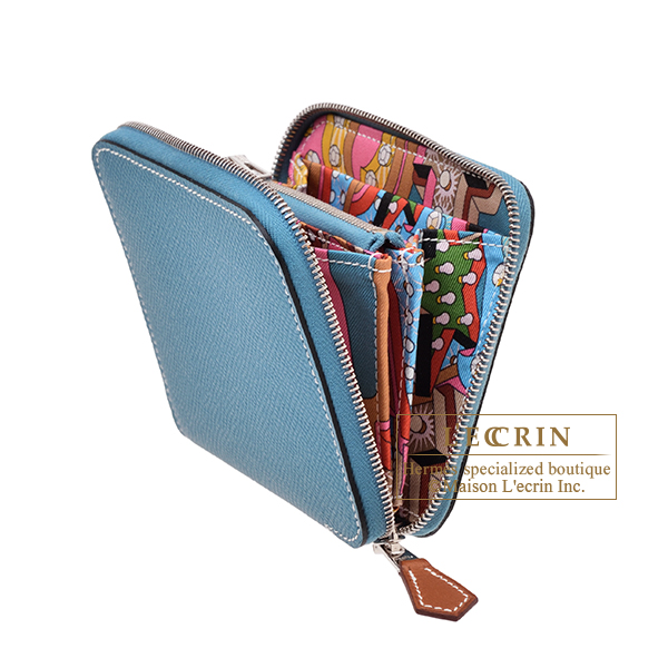 エルメス アザップ シルクイン コンパクト ブルージーン/ ブルージーン