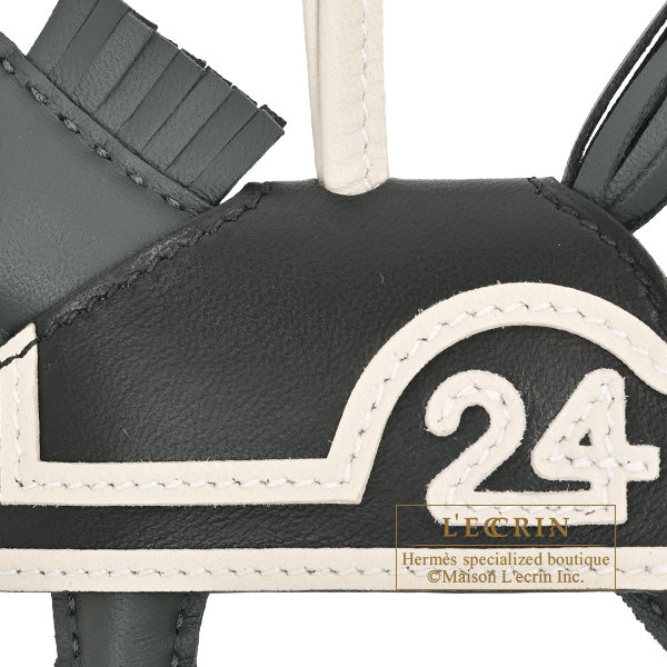 エルメス ロデオチャーム ロベオ24 PM ヴェールマングローブ/クレ