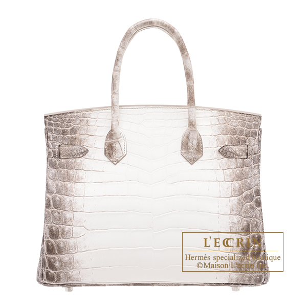 エルメス バーキン30 ヒマラヤ クロコダイル ニロティカスマット