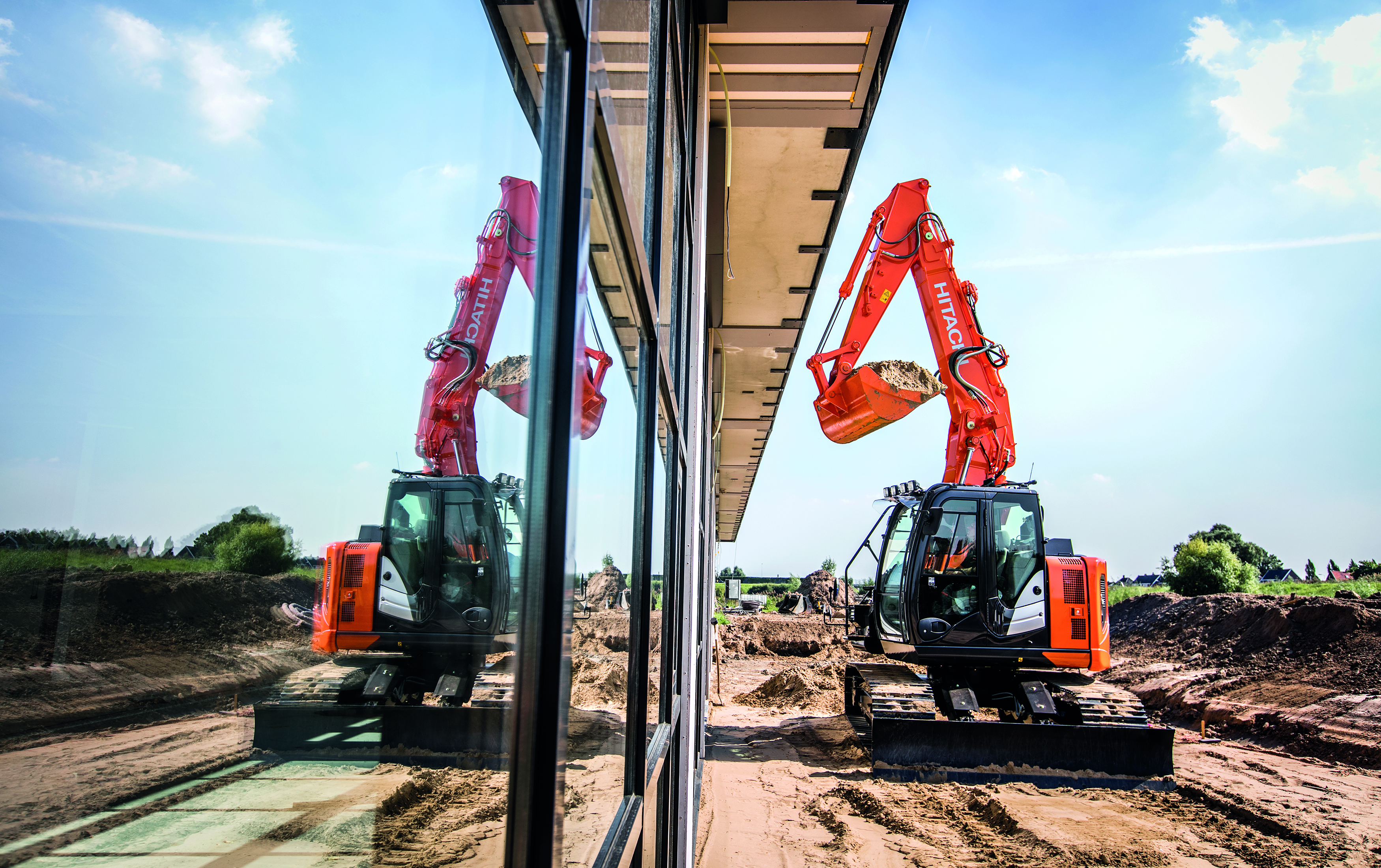 Hitachi ZX135US-6 excavator specs & dimensions (2016 - 2021
