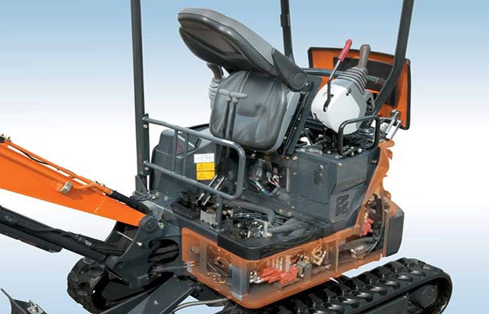 Hitachi ZX19U-5 excavator specs & dimensions (2015 - 2018
