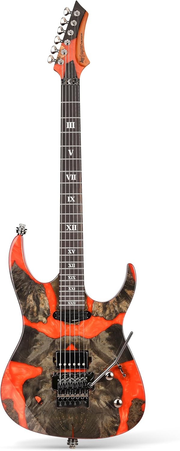 Leo Jaymz Tsunami Electric Guitar Mahogany Body or Roasted Maple