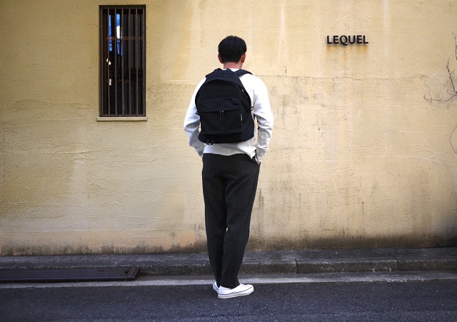 ENDS and MEANS エンズアンドミーンズ Day trip Back Pack ＜ブラック