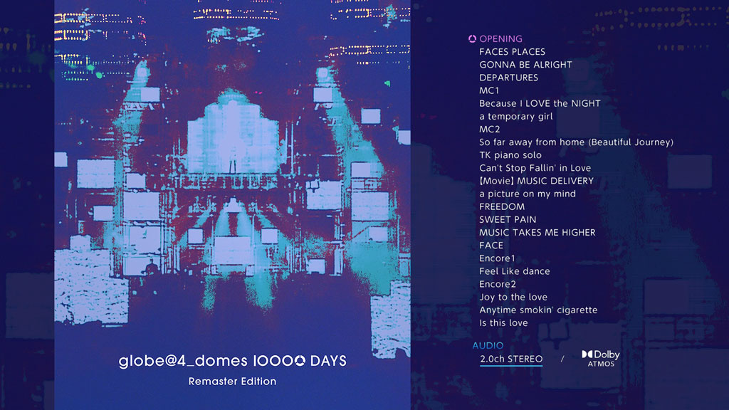 globe - globe@4 domes 10000 DAYS Remaster Editiion 2023 [BDISO