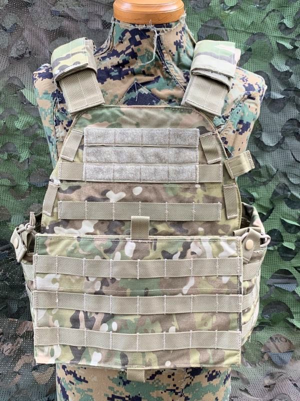 米軍実物 LBT-6094B モジュラー プレートキャリア マルチカム L
