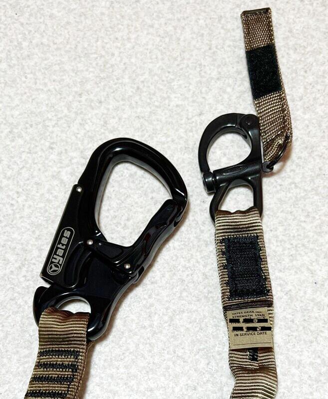 米軍実物 Yates ランヤード 563 Personal Retention Lanyard コヨーテ