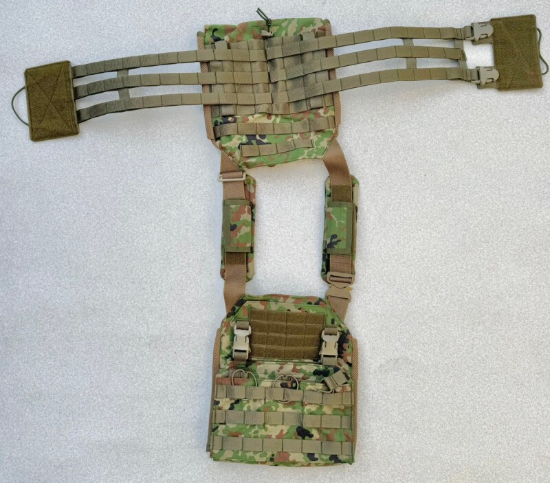 陸上自衛隊 新型オードナンス 陸自迷彩パターン プレートキャリア L