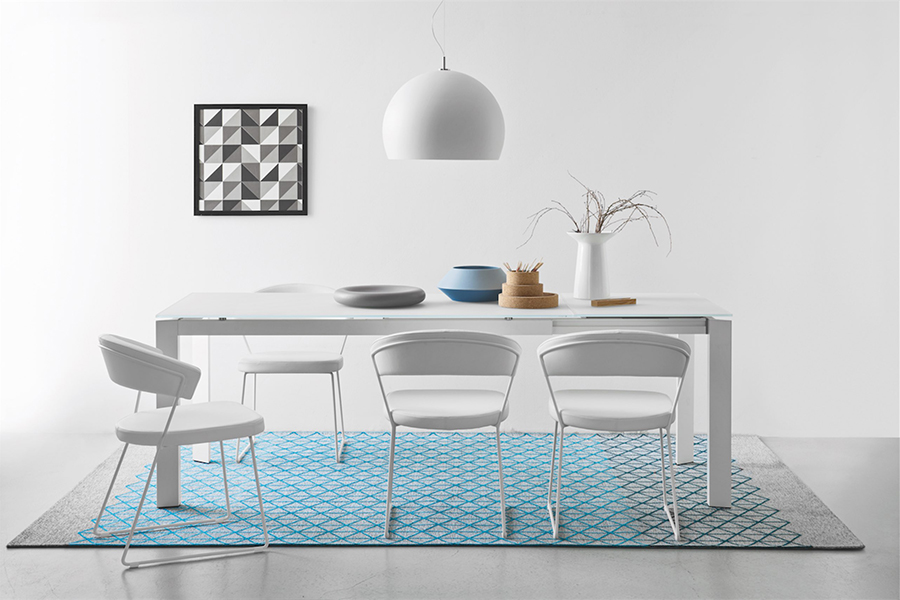 カリガリス コヌビア ニューヨーク ダイニングチェア (ソフトレザー