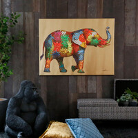 アニマルサイドテーブル エレファント - サイドテーブルの通販