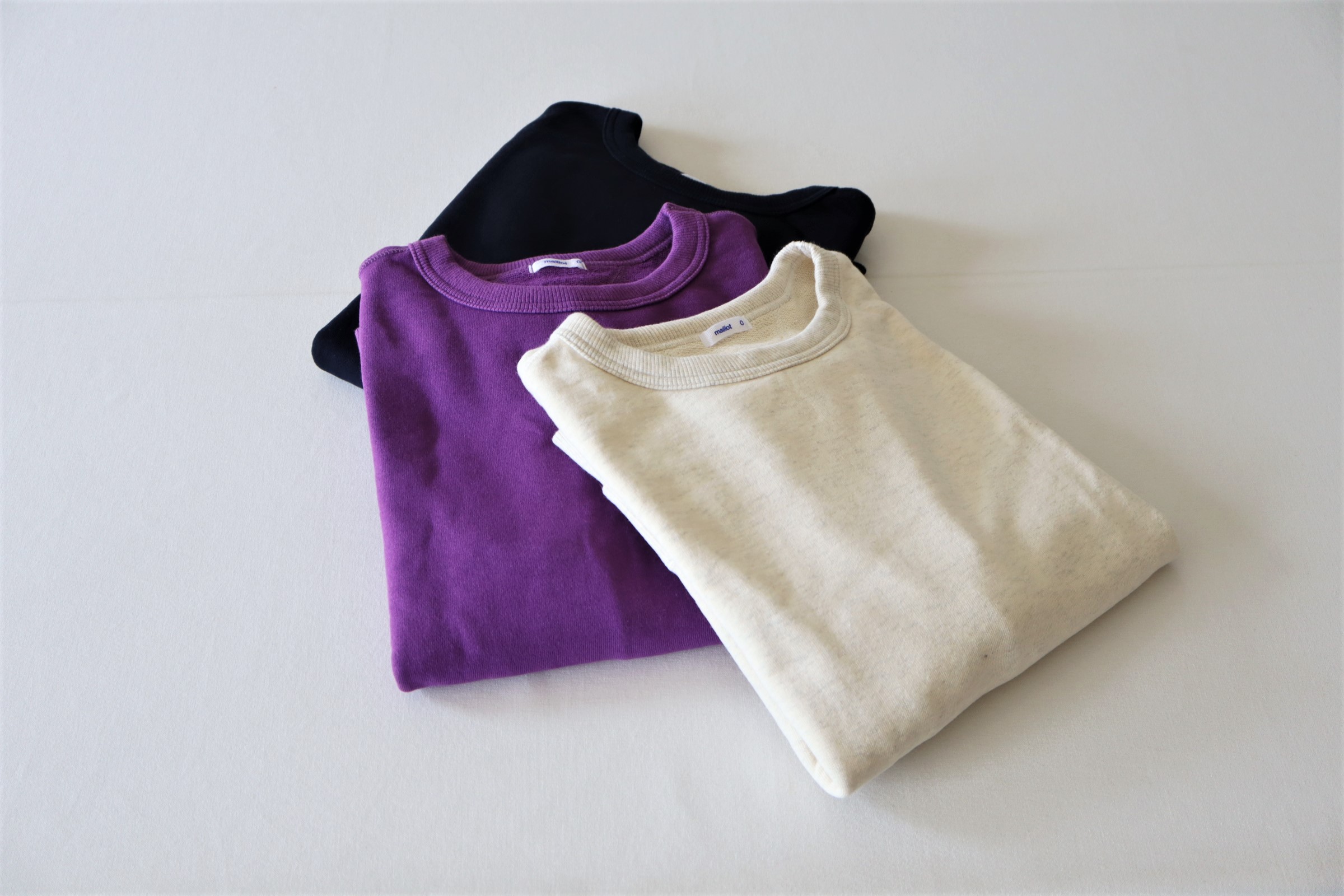 maillot取扱店 マイヨ通販 maillot/back slit crew trainer