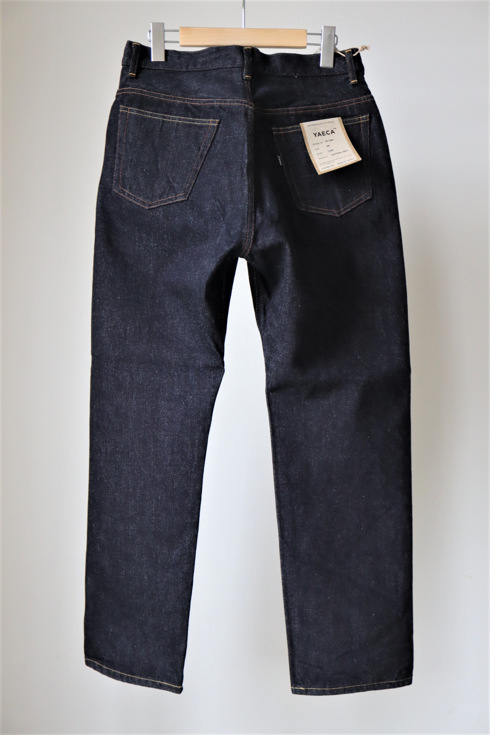 YAECA取扱店 ヤエカ ワイドテーパードデニム10－14W lien（リアン