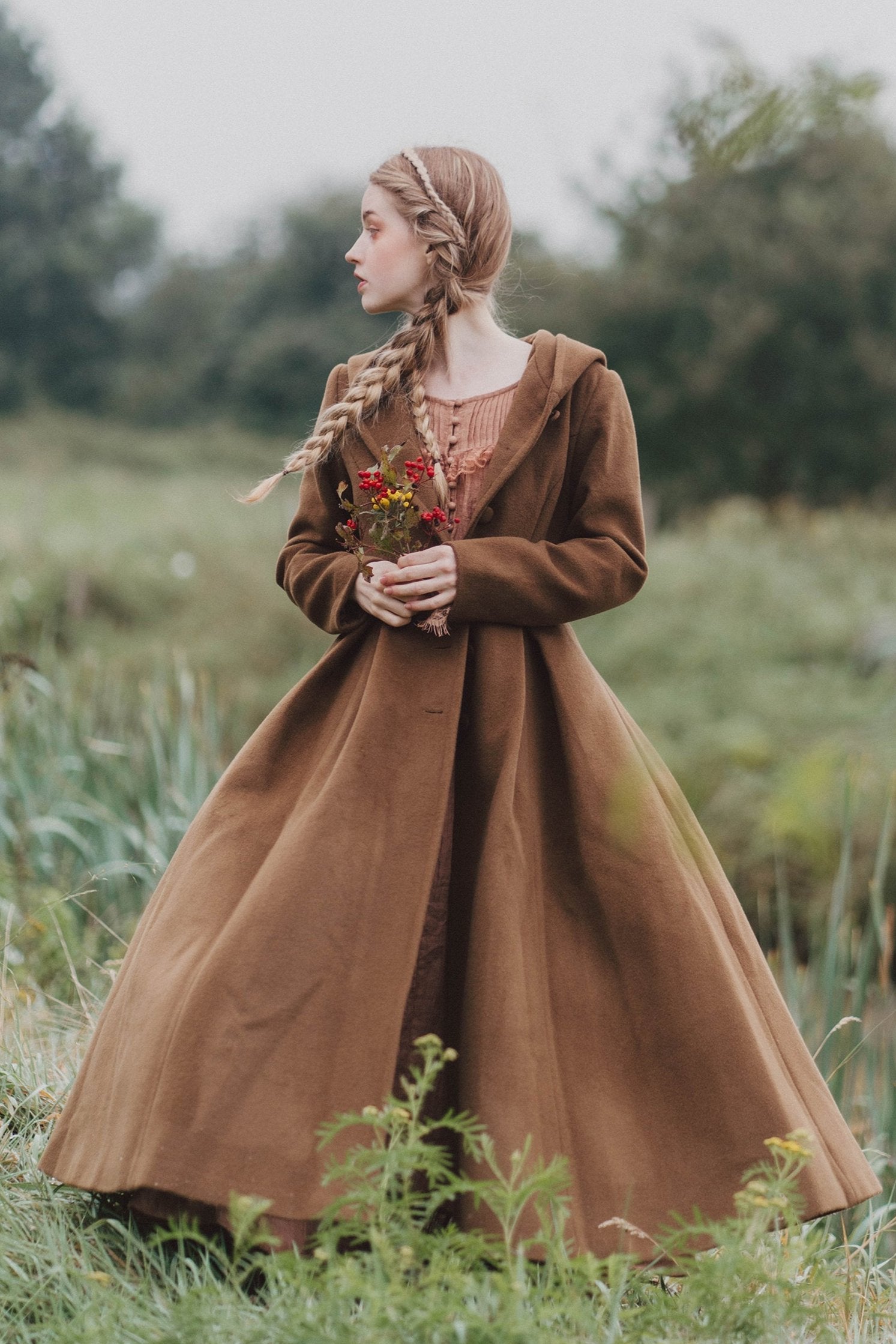 My Fair Lady 26 | Hooded Wool Coat – Linennaive