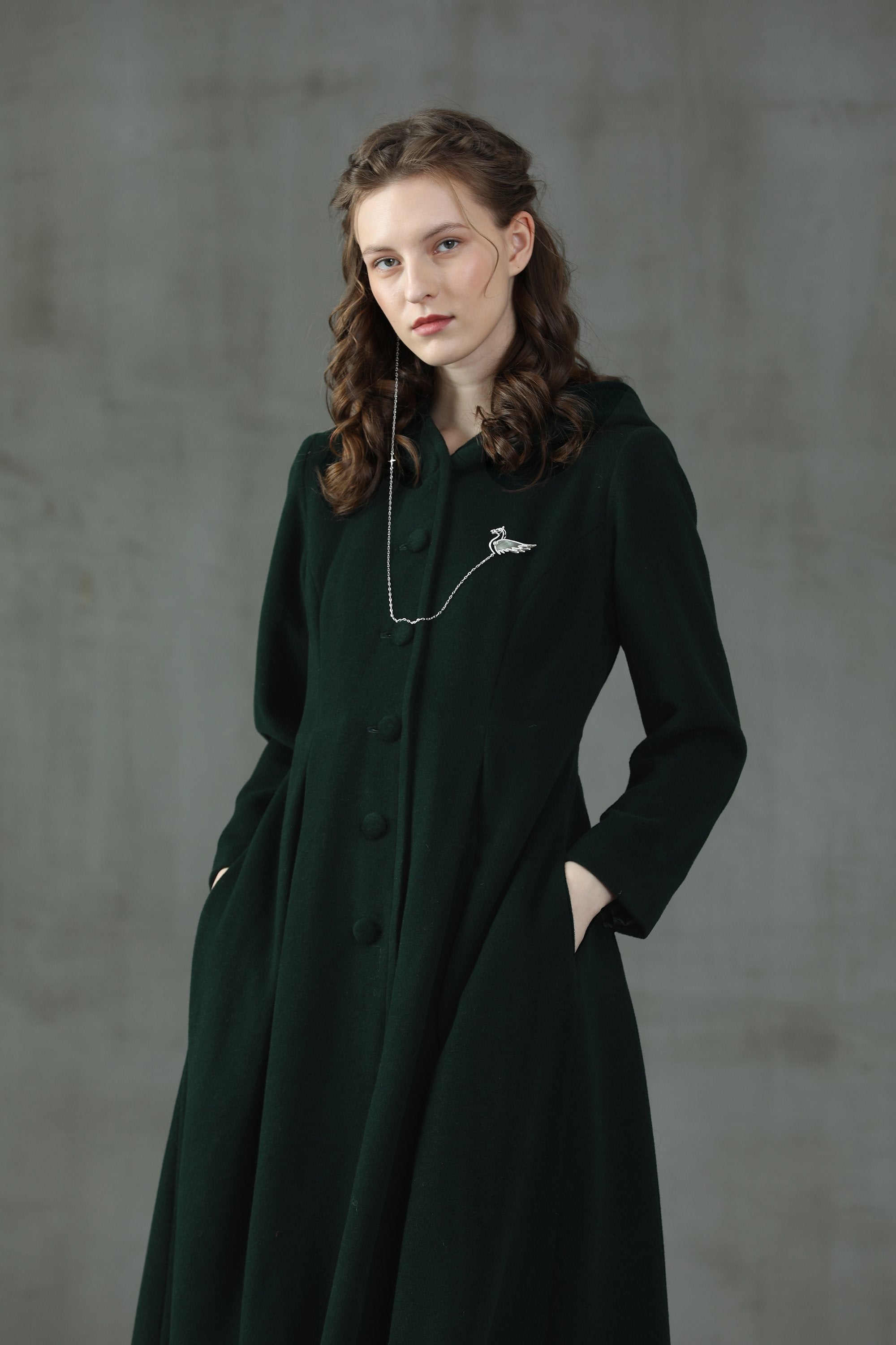 My Fair Lady 26 | Hooded Wool Coat – Linennaive
