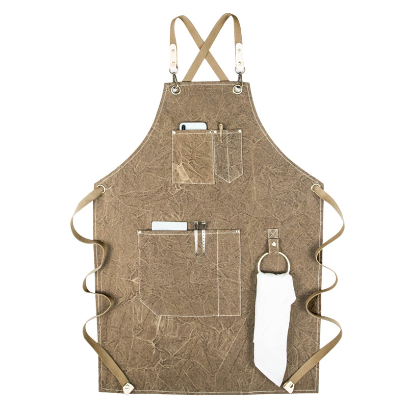 Canvas Work Apron Vintage Apron Baker Apron Personalized Apron