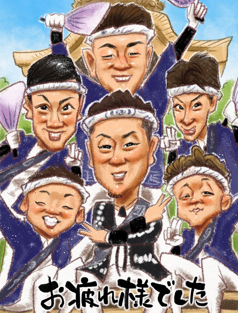 取り扱い商品 | ラッキー似顔絵ショップ