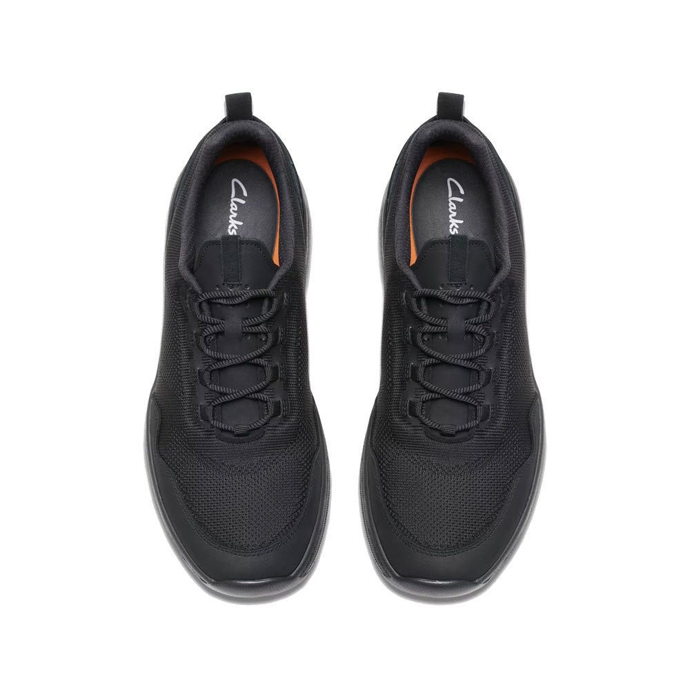 CLARKS PRO KNIT LACE OXFORD BLACK - MENS - Lamey Wellehan Shoes