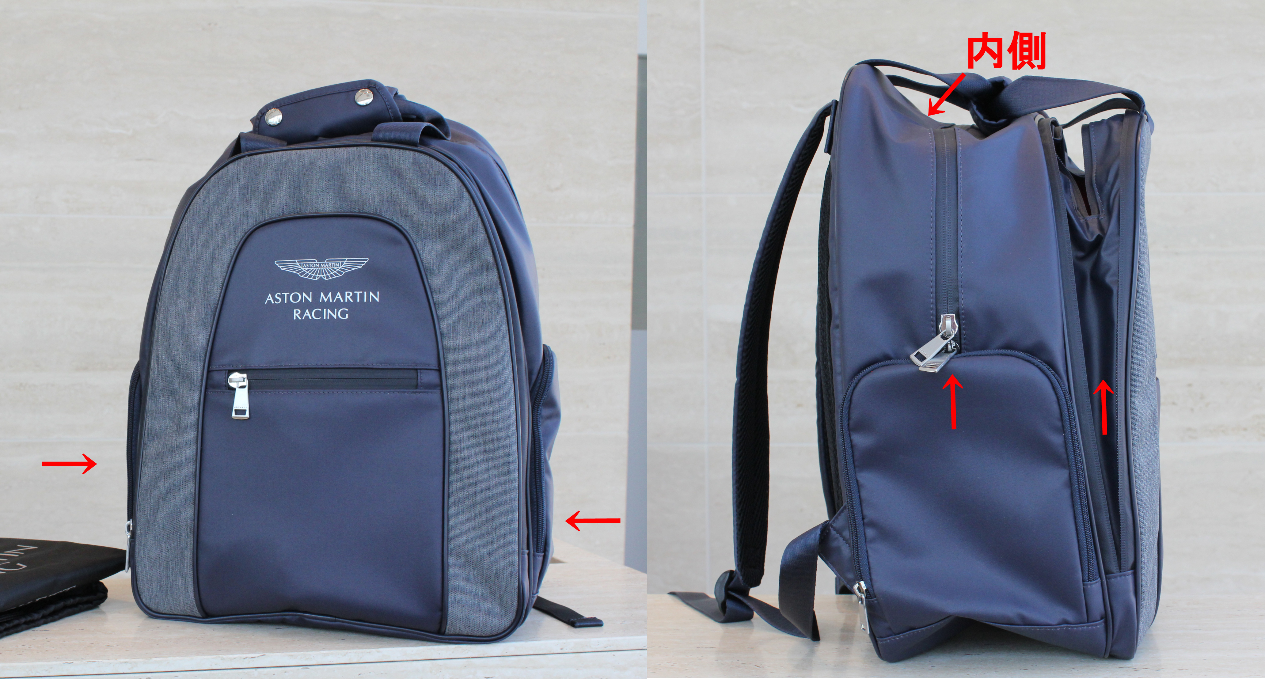 ASTON MARTIN Official Goods～ハケット バックパック | M.AUTO
