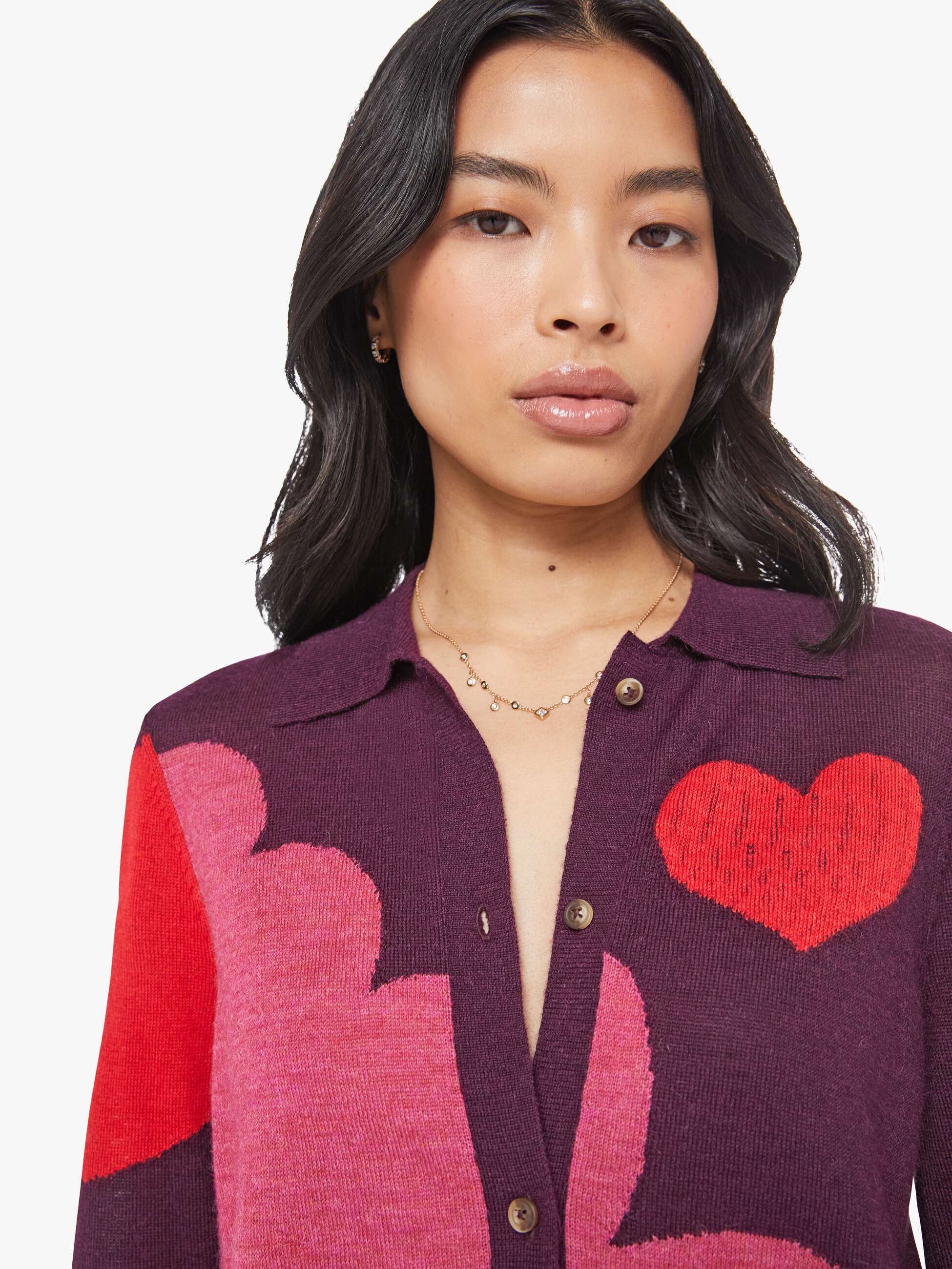 The Racquet Cardigan - Pop Art | MOTHER DENIM
