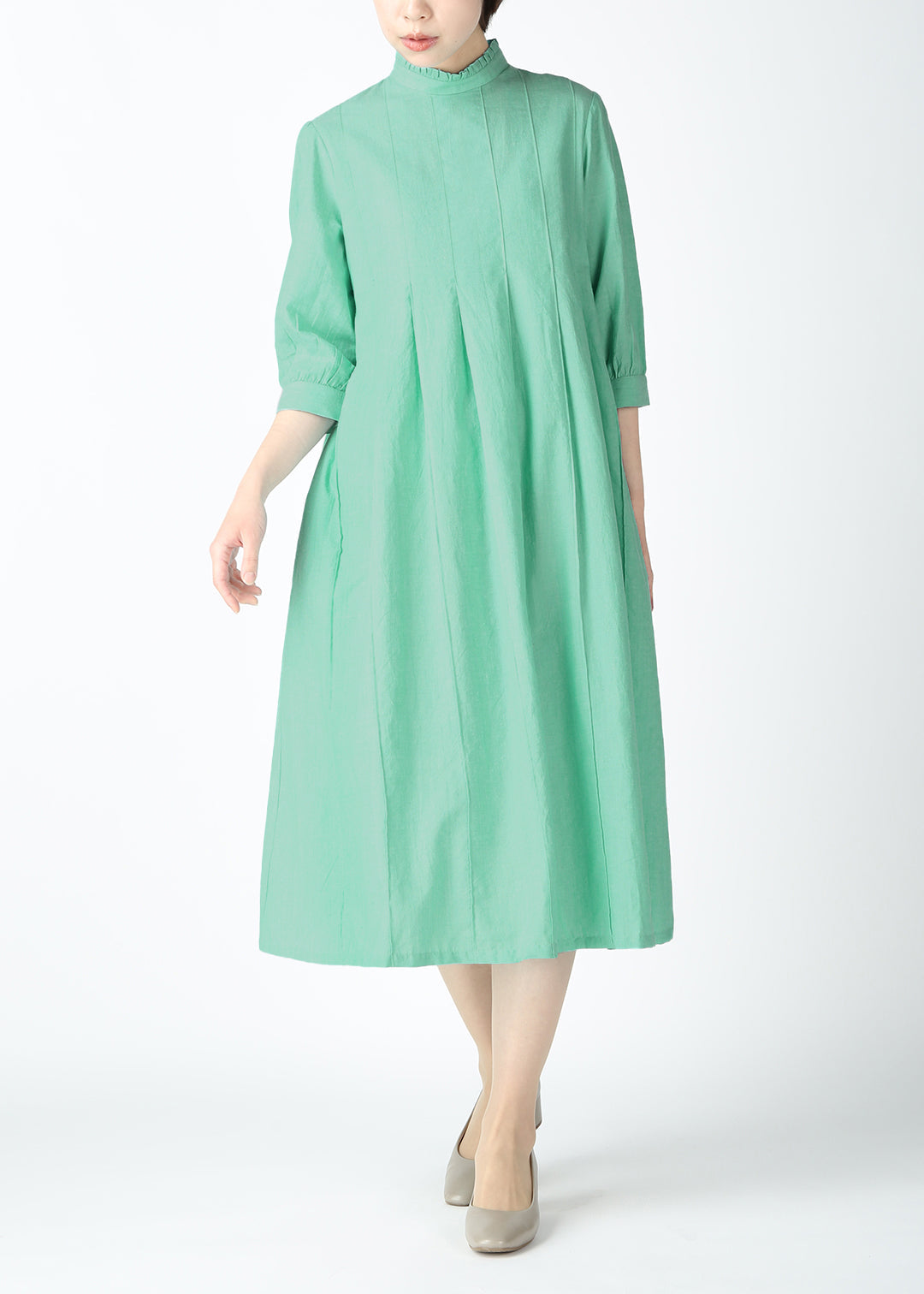 150dt Khadi Front Tuck One-piece – マザーハウス 公式サイト