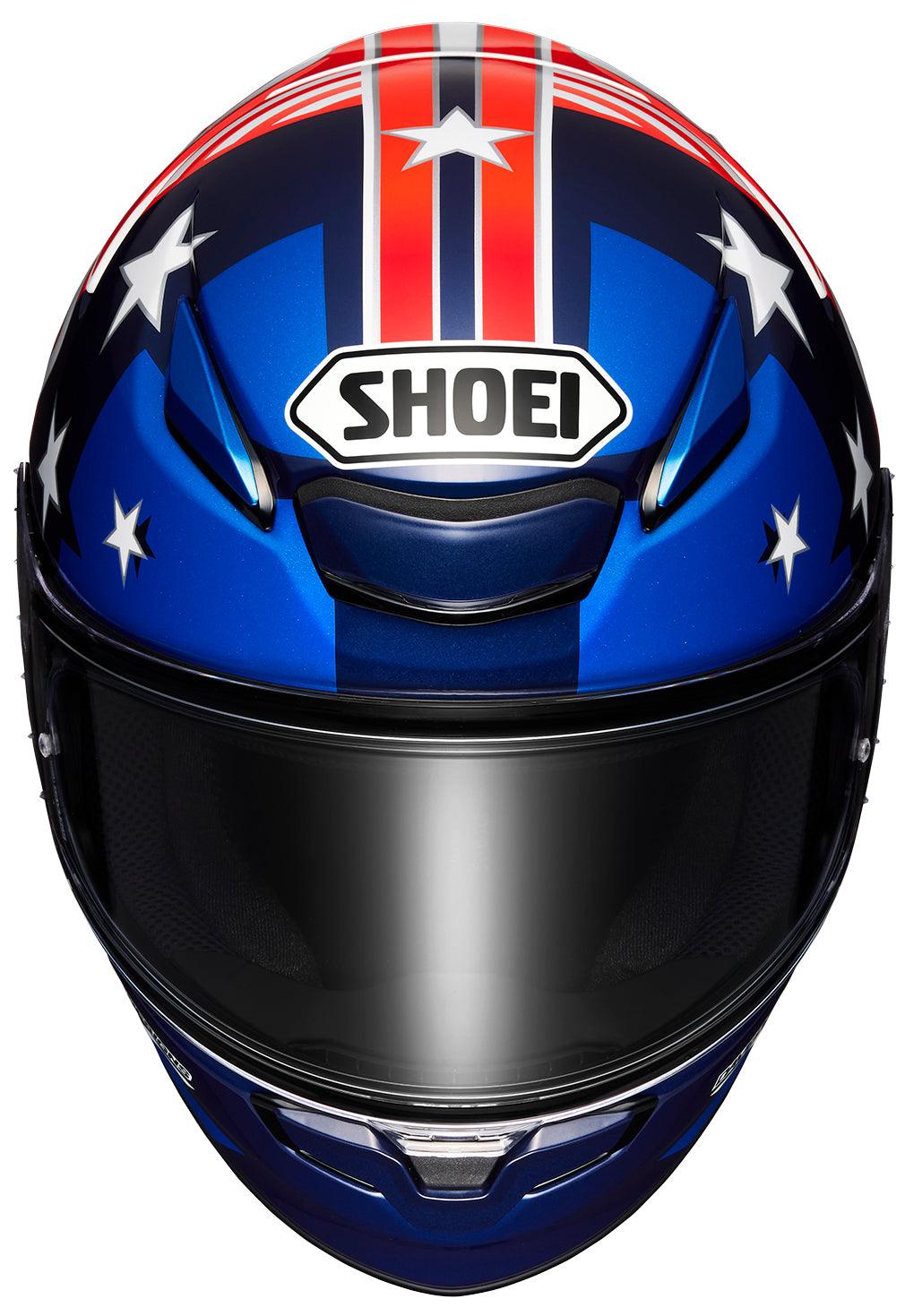 Shoei RF-1400 Marquez American Spirit Helmet - TC-10 Red/White