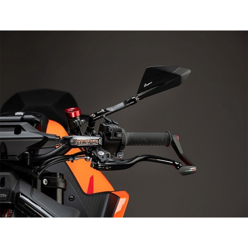 Lightech アルミニウムミラー ネイキッド ブラック | MotoStorm [jp]