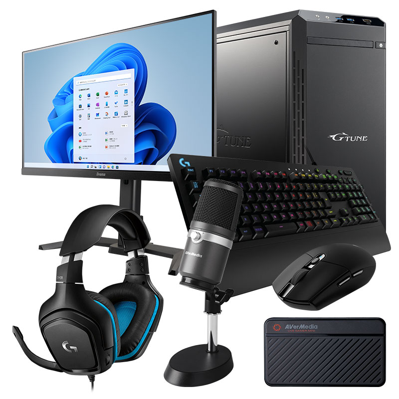 コスパにすぐれたゲーミングPC デスクトップパソコン マウス