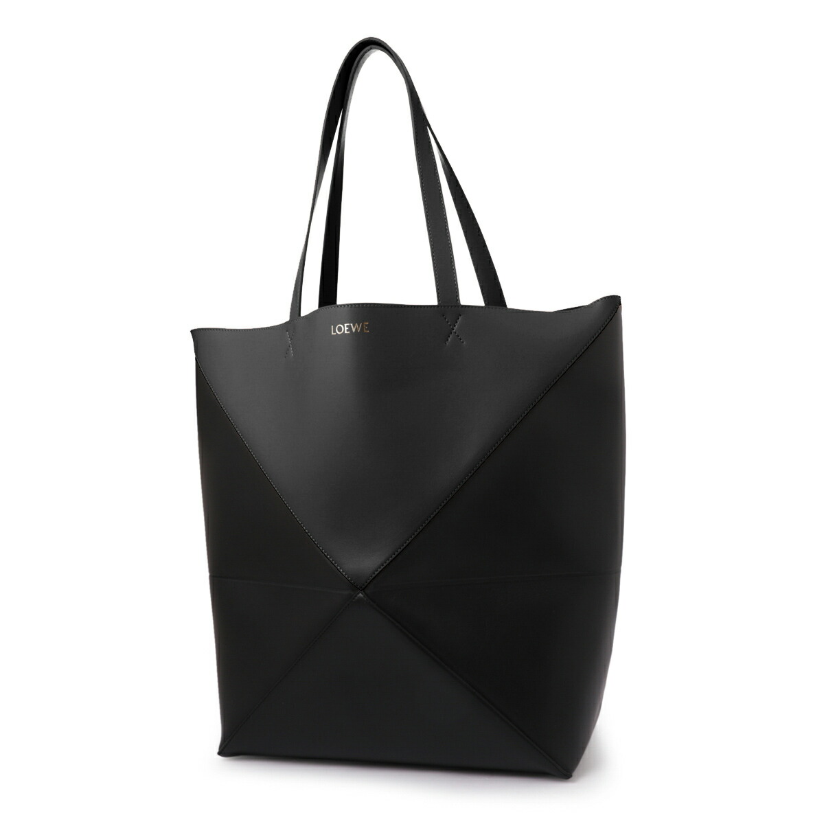 LOEWE ロエベ トートバッグ/LARGE PUZZLE FOLD TOTE メンズ(BLACK