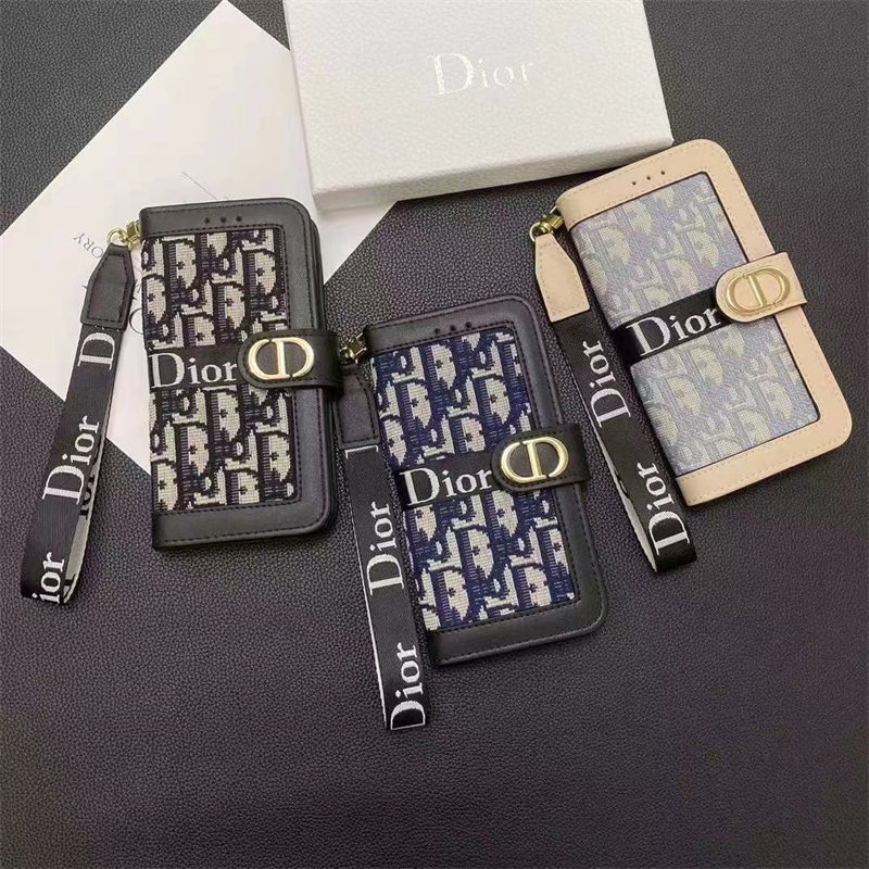 dior スマホケース 手帳型 iphone16/16pro ケース ディオール iphone15