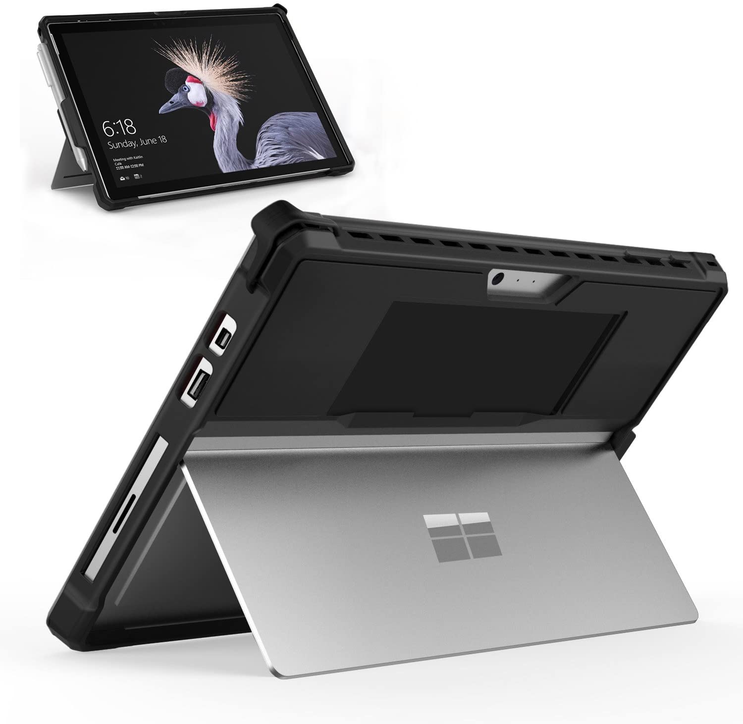 MoKo Case Fit Microsoft Surface Pro 7 Plus/Pro7/Pro 6/Pro 5/Pro