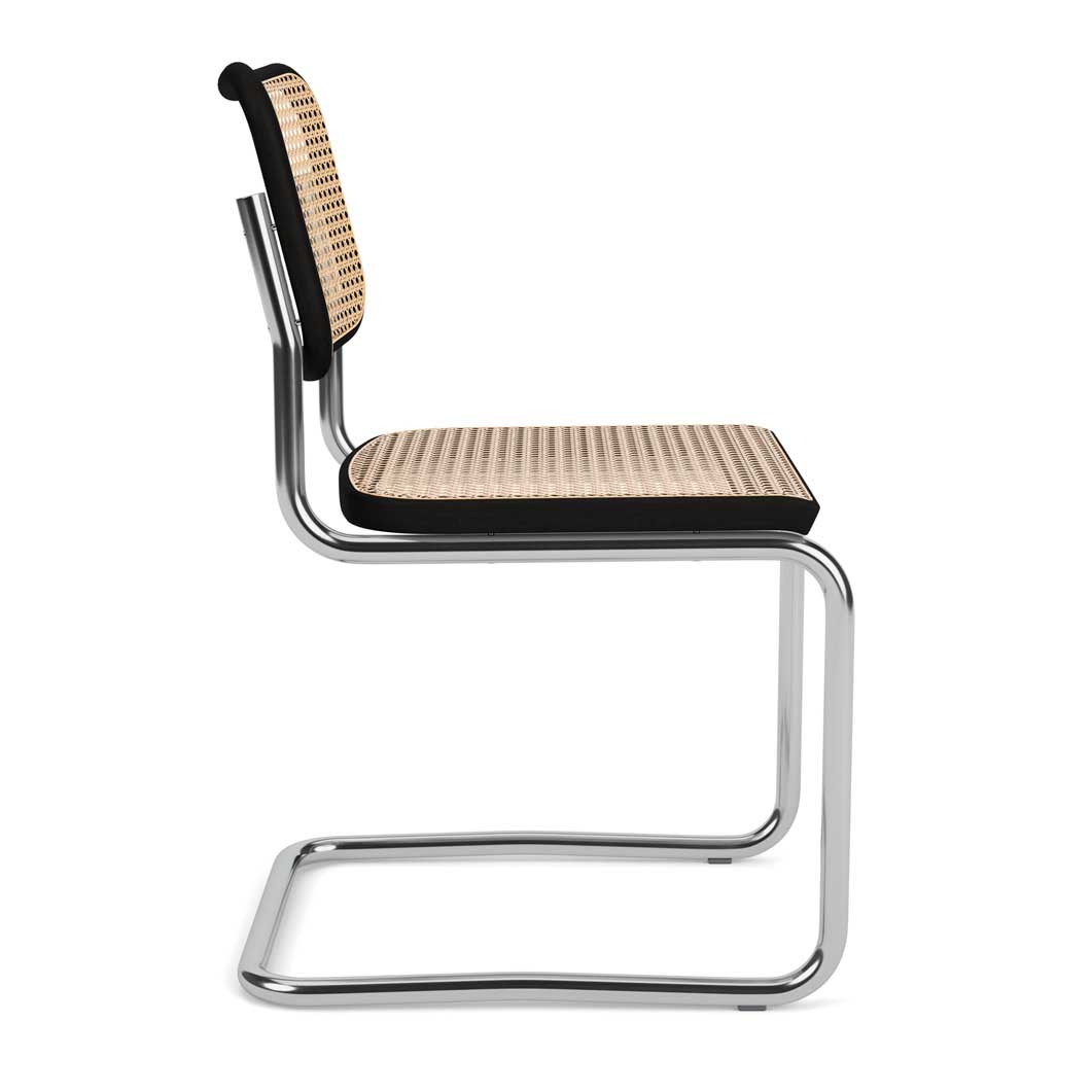 Knoll チェスカチェア アームレス 機械張り ブラックビーチ