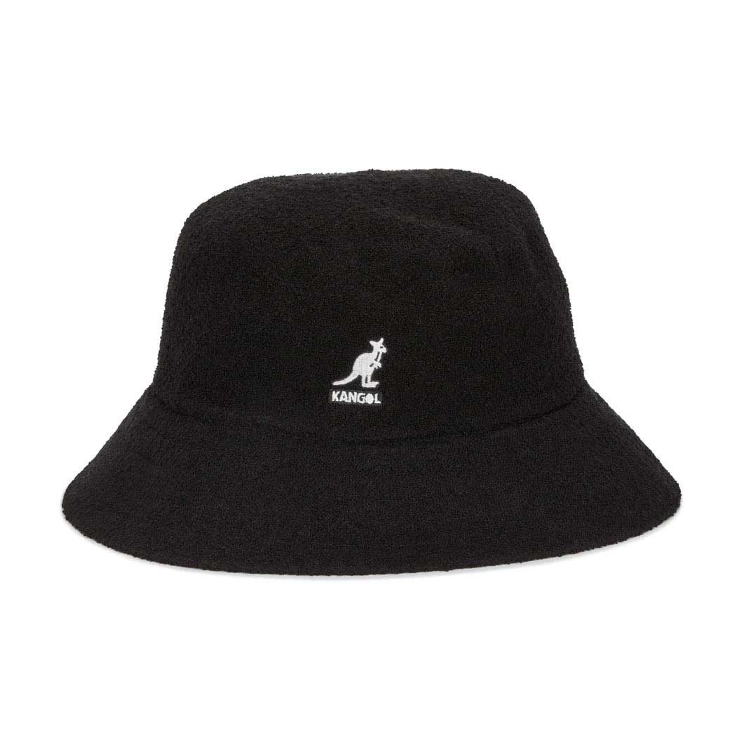 MoMA Kangol バケットハット ブラック L(L)：ファッション