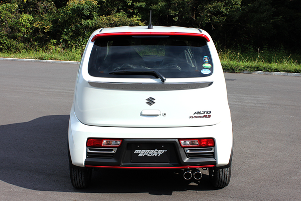 TYPE Sp-XXマフラー アルトワークス [HA36S] 4WD モンスタースポーツ