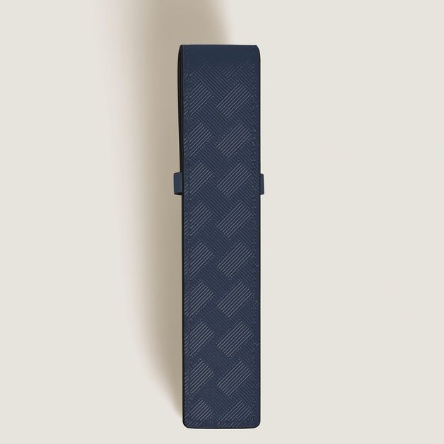 Extreme 3.0 1 pen pouch - Leather - Ink blue - Montblanc® US