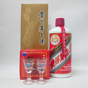貴州茅台酒(マオタイ酒) 天女ラベル 2021年 箱付 正規品 白酒 53