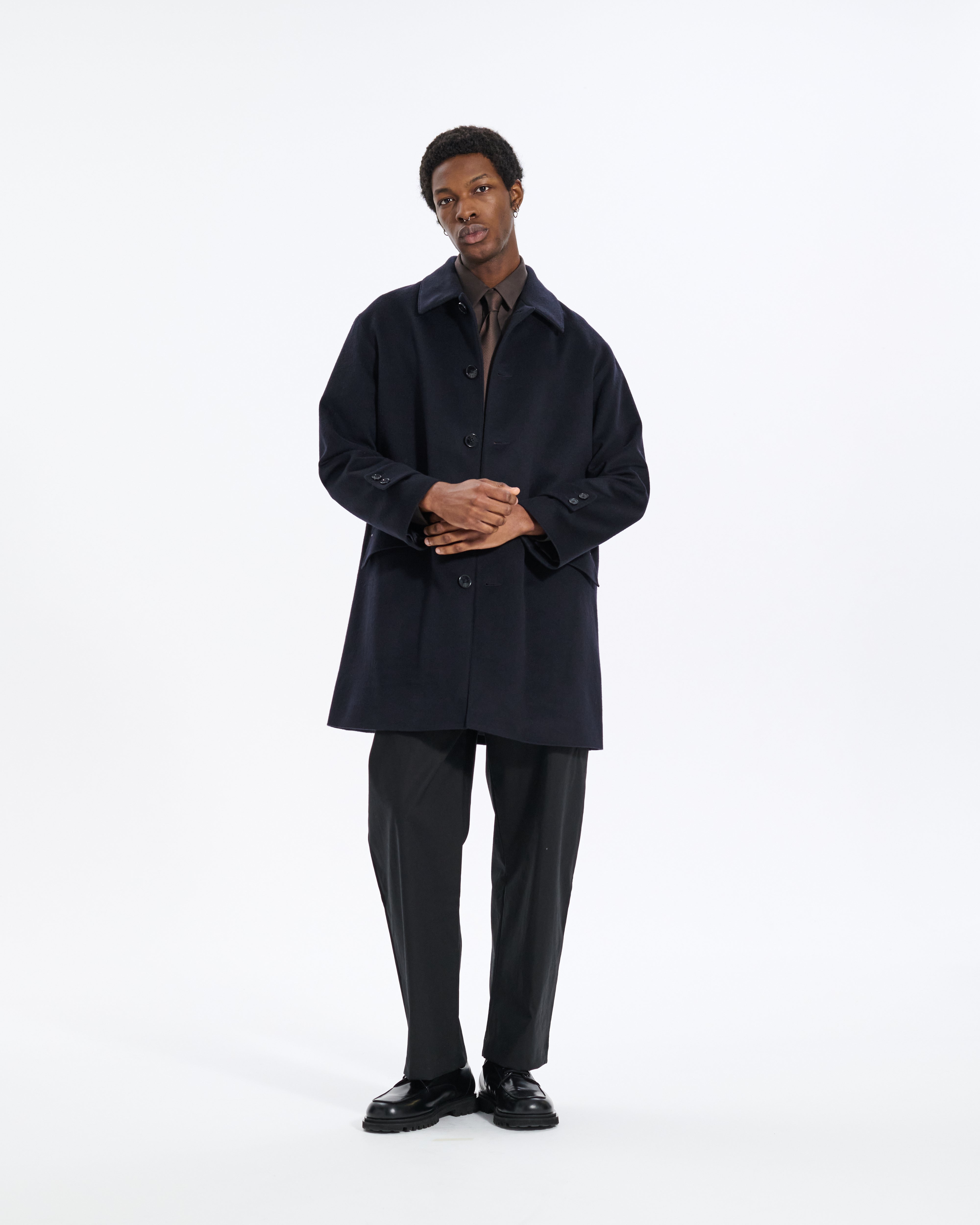 メンズネイビーコート – Mackintosh
