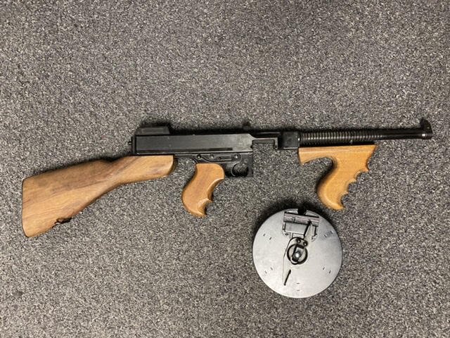 MGC Modelgun Corp 1921 Thompson - Thompson Submachine Gun Message