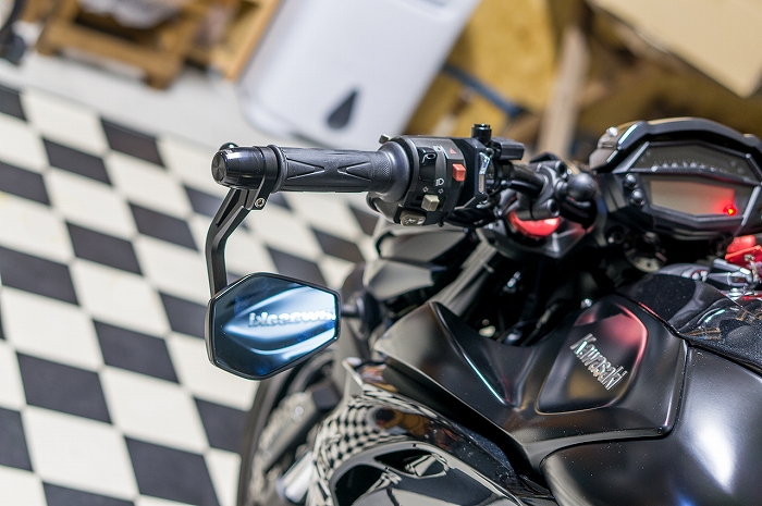 ワンダーカインド・バーエンドミラー CNC-3D削り出し！