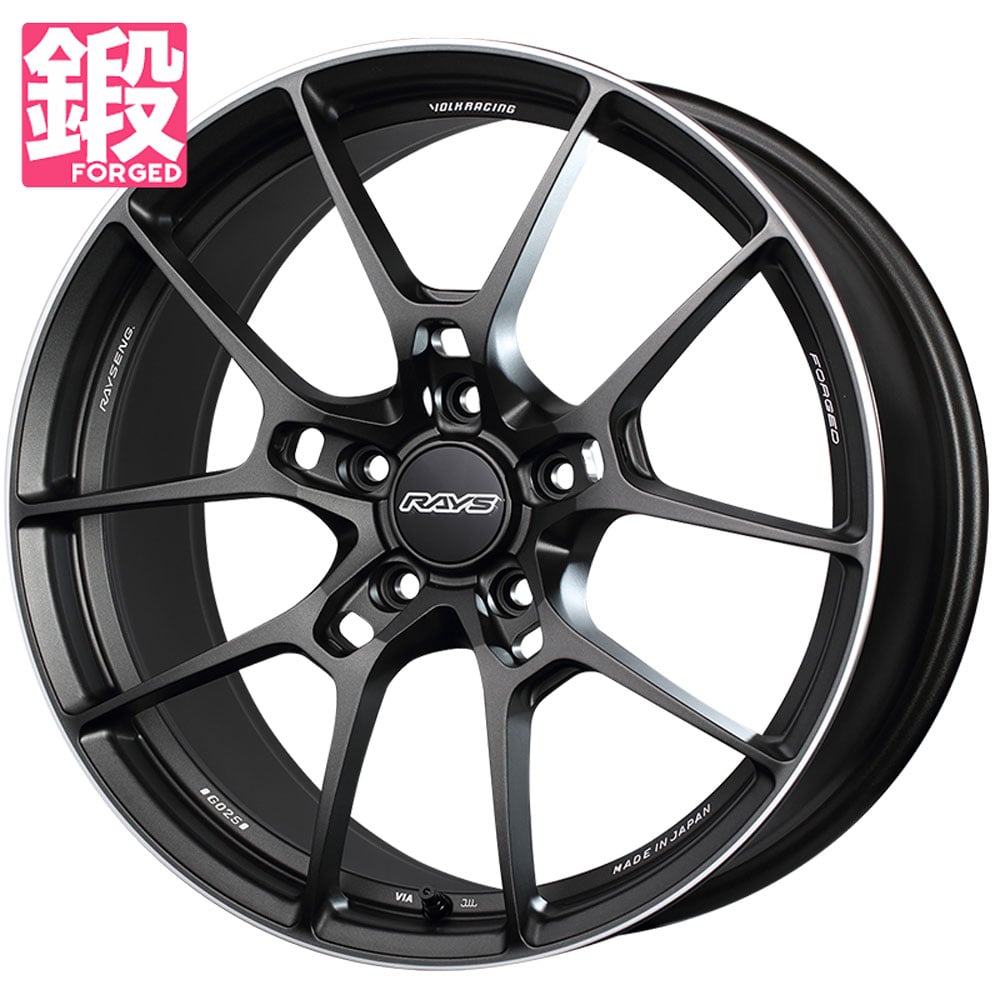 レイズ ボルクレーシング G025 19インチ - スカイライン V37系 5BA