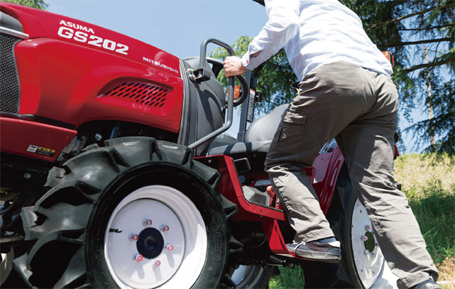 安心・安全・メンテナンス｜Tractor GS182/202/232/252｜トラクター