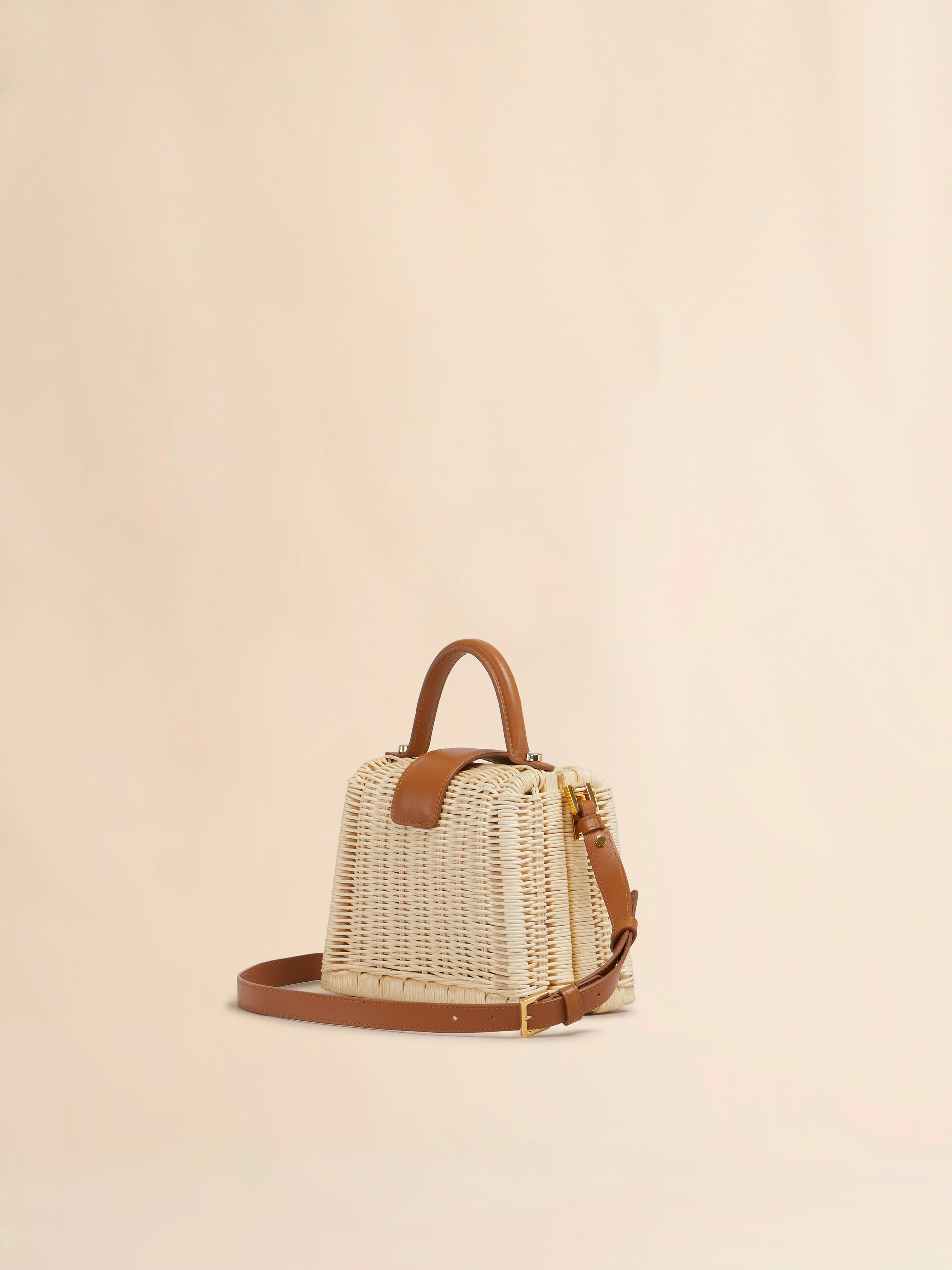 Natural rattan Midollino handbag | Marni