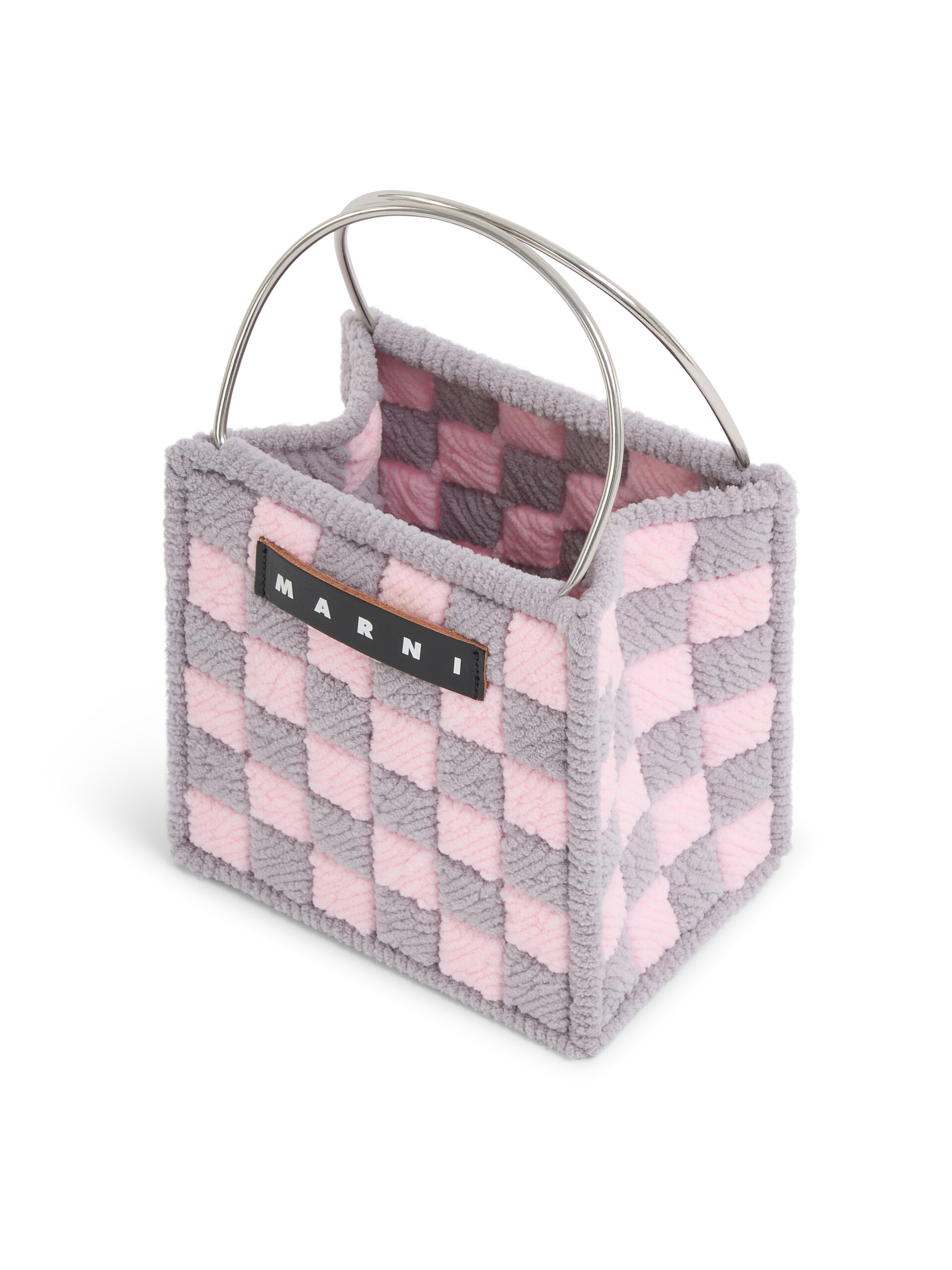 グレー ピンク MARNI MARKET チェッカーボード Otherバッグ | Marni