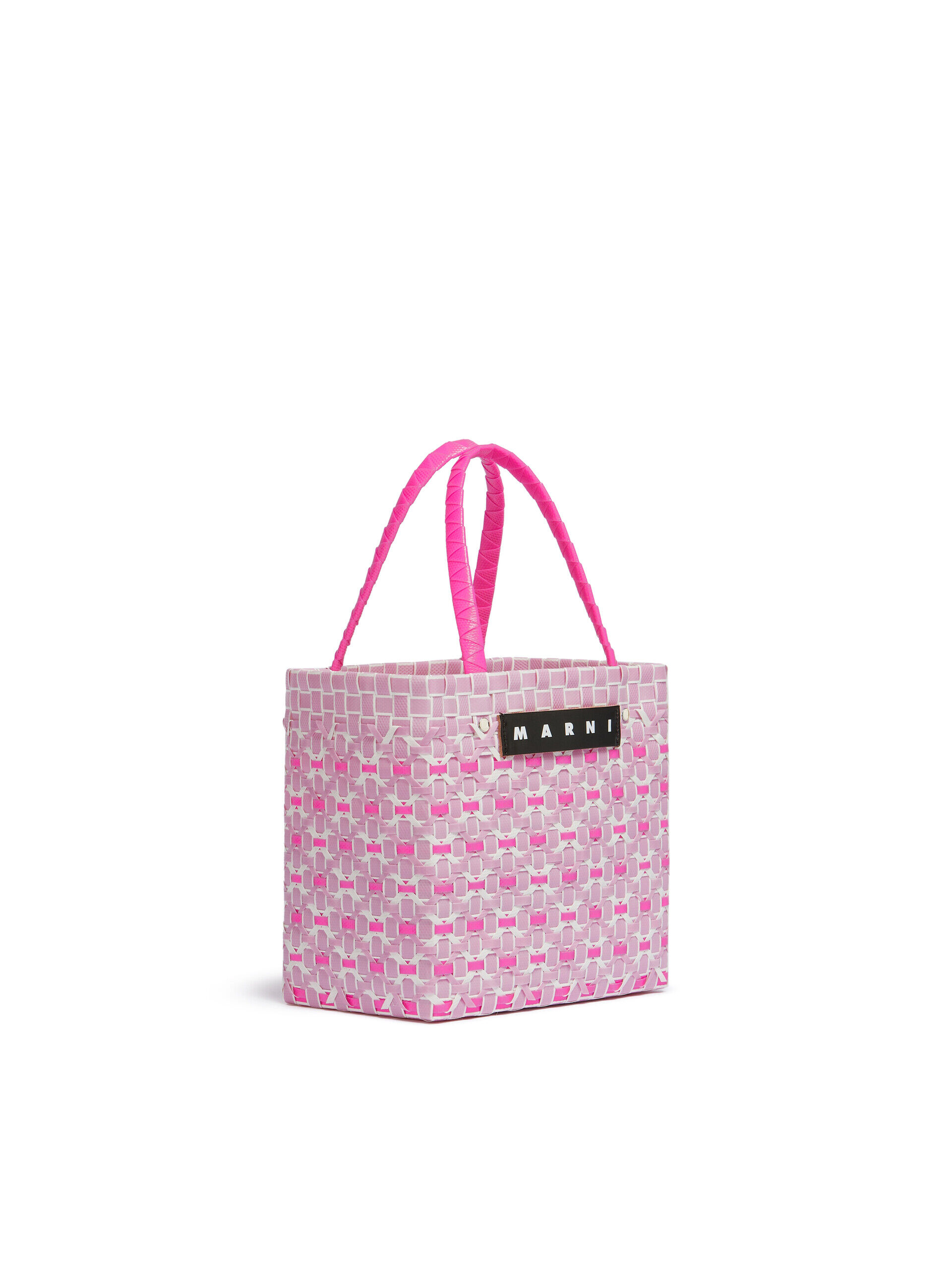 ピンク MARNI MARKET Criss-Cross ミニ バスケットバッグ | Marni