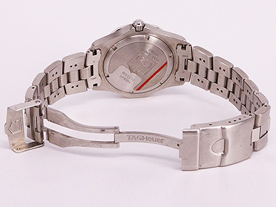 質流れ】タグホイヤー 2000エクスクルーシブ 黒文字盤を質流れしま