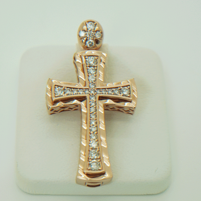 宅配買取！！ゆきざきYOBIKOヨビコK18PGダイヤクロス0.75W50109お売り