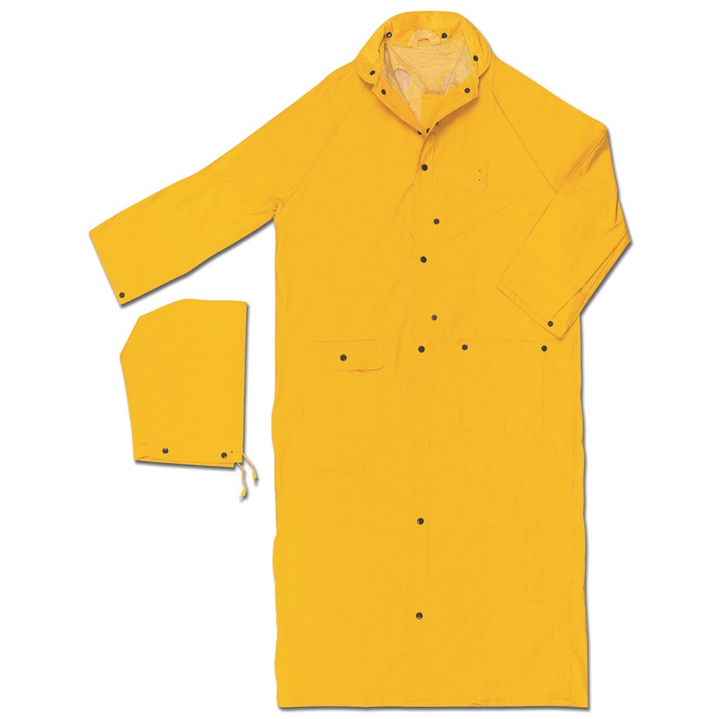 MCR Safety Rider Yellow Raincoat 260C-XL